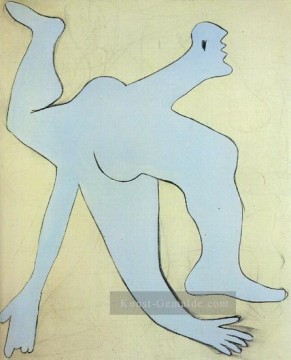  1929 Galerie - L acrobate bleu 3 1929 Kubismus Pablo Picasso